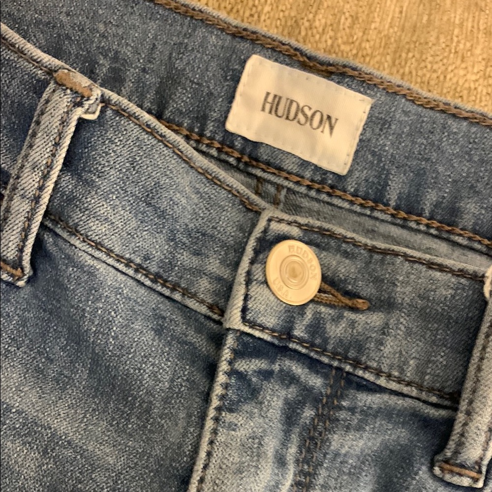 Hudson Jeans Blue High Rise Jeans
